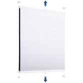 Sekey honeycomb pleated blind without drilling, two-tone, reversible